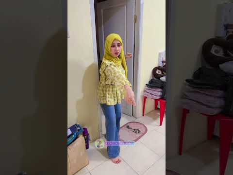 PETAK UMPET SEMBUNYI DI SELIMUT JADI KUCING #shorts