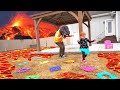 Lava Monster!! THE FLOOR IS LAVA CHALLENGE 2  (new backyard board game)