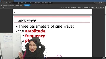 ITT300 TOPIK 3_1 : DATA AND SIGNAL