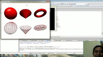 Project OpenGL atau Freeglut I : Menjalankan demo freeglut