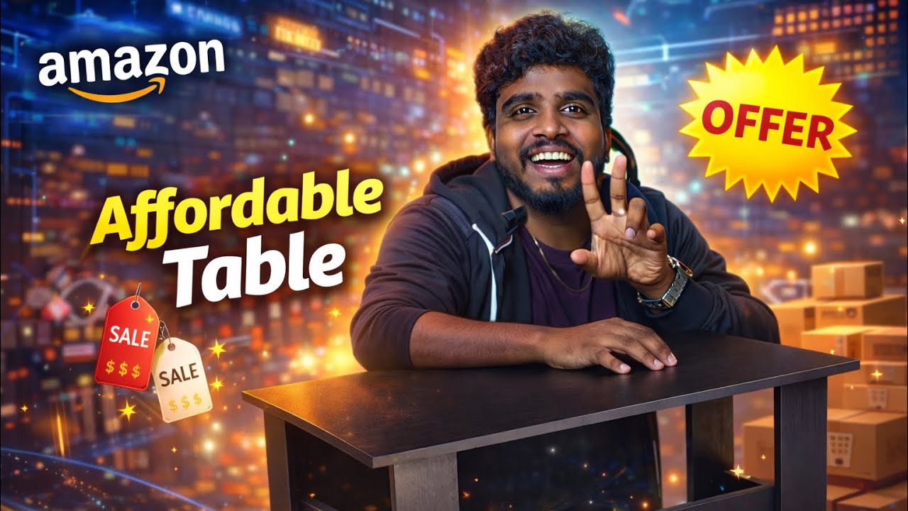 அமேசானில் இவ்வளவு குறைந்த விலையில் மேசையா? 😲  | Best Budget Study Table Under ₹1500