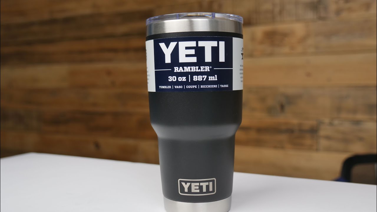 YETI Rambler 30 Oz Tumbler Charcoal