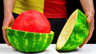 Waiting for your support ! watermelon life hacks and fruit ideas party
tricks with how to cut fruits