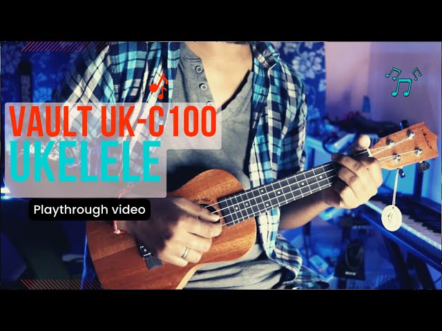 VAULT UK-C100 Concert Ukulele from Bajaao.com Demo class=