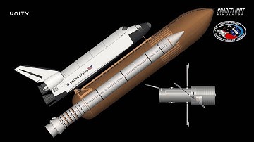 Space Shuttle STS-31 Hubble Mission + Blueprint | SFS