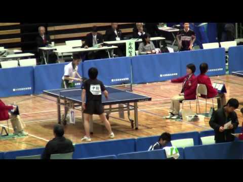 2013東京卓球選手権#2厚谷武志vs中村公宣