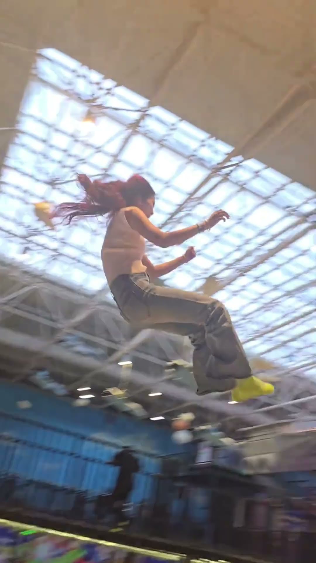 This Trampoline Is So? Fun! Why Didn't We Just Start Jumping Around Like This When We Were Kids