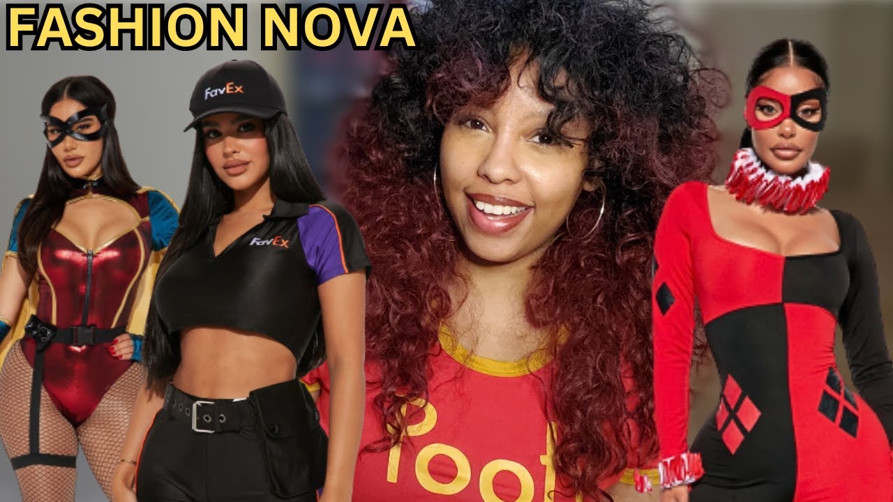 Reacting to Fashion Nova Halloween Costumes! - YouTube