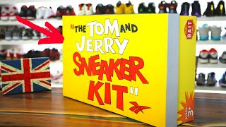 UNBOXING A MASSIVE REEBOK X THE TOM AND JERRY SNEAKER KIT!!!