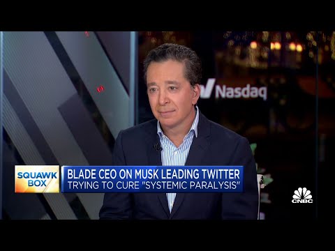 Elon musk has the attributes to succeed at twitter restructuring, says blade ceo