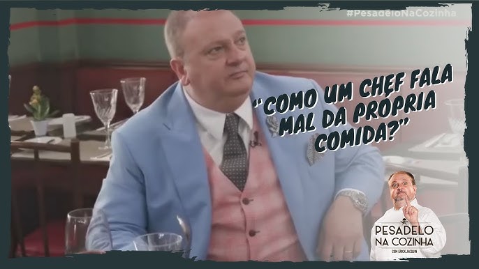 10 Minutos de VOCÊ É A VERGONHA DA PROFISSION, com Jacquin, Pesadelo Na  Cozinha, 10 Minutos de VOCÊ É A VERGONHA DA PROFISSION, com Jacquin, Pesadelo Na Cozinha, By Pesadelo na Cozinha