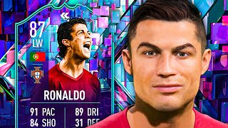 IS HE WORTH 500K?!  87 Flashback Ronaldo Player Review  FIFA 23 Ultimate Team