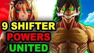 Can eren gather all titan shifters powers? attack on titan theory