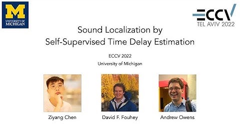 Sound Localization by Self-Supervised Time Delay Estimation