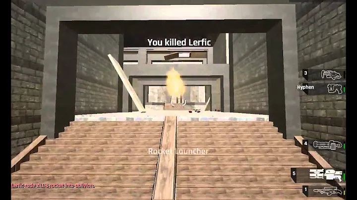 funny flickshot double kill without seeing dm-rankin ut4