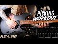 Best 5 MIN Alternate Picking WORKOUT! (Hand Synchronization, Speed, Endurance)