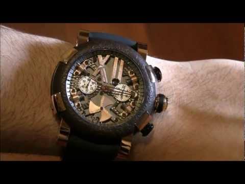 Romain Jerome Steampunk Chrono 시계 검토