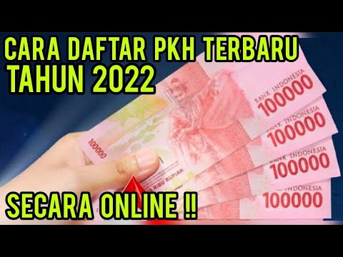 CARA DAFTAR PKH SECARA ONLINE TAHUN 2022 LEWAT HP PAKAI KTP