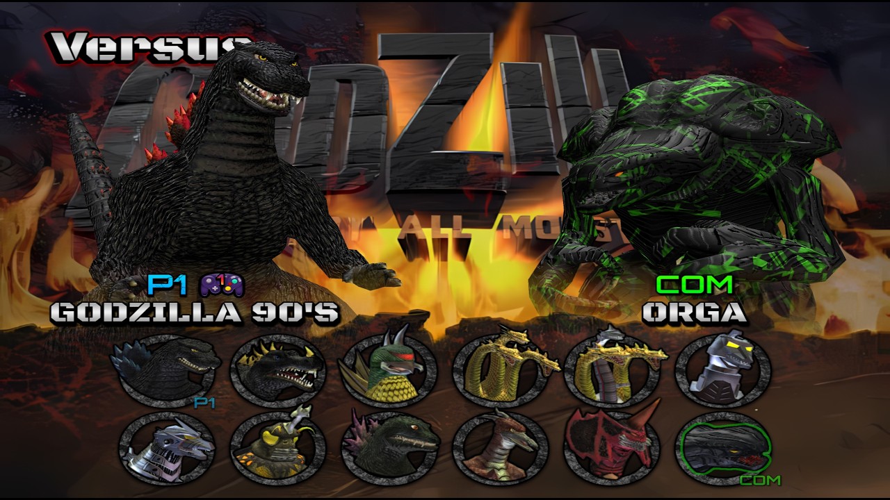 Godzilla Dam Godzilla DAMM (godzilla 90s and orga adventure) - YouTube