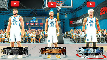 3 VERIFIED YOUTUBERS TAKE OVER THE *NEW* 3v3 RUSH EVENT ON NBA2K21!