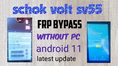 SCHOK VOLT SV55 FRP BYPASS