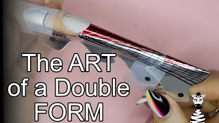 How To Prep and Apply Double Length Nail Form | ALL THE INFO