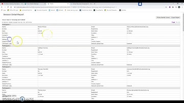 Webex Attendance Reports