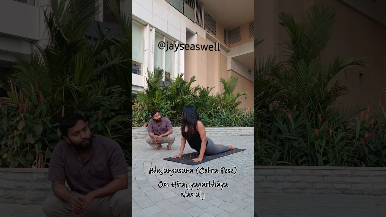 Surya Namaskar &mdash; a sacred flow of movement, breath, and mantra 🌞🕉️ #mantrachanting