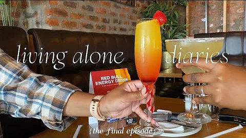 living alone diaries - last episode | gym, eating ...