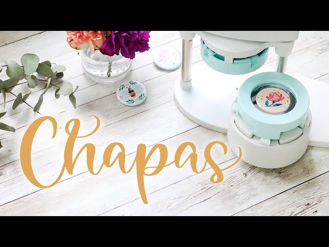 Máquina Chapas Button Press 37mm WeR Memory Keepers –