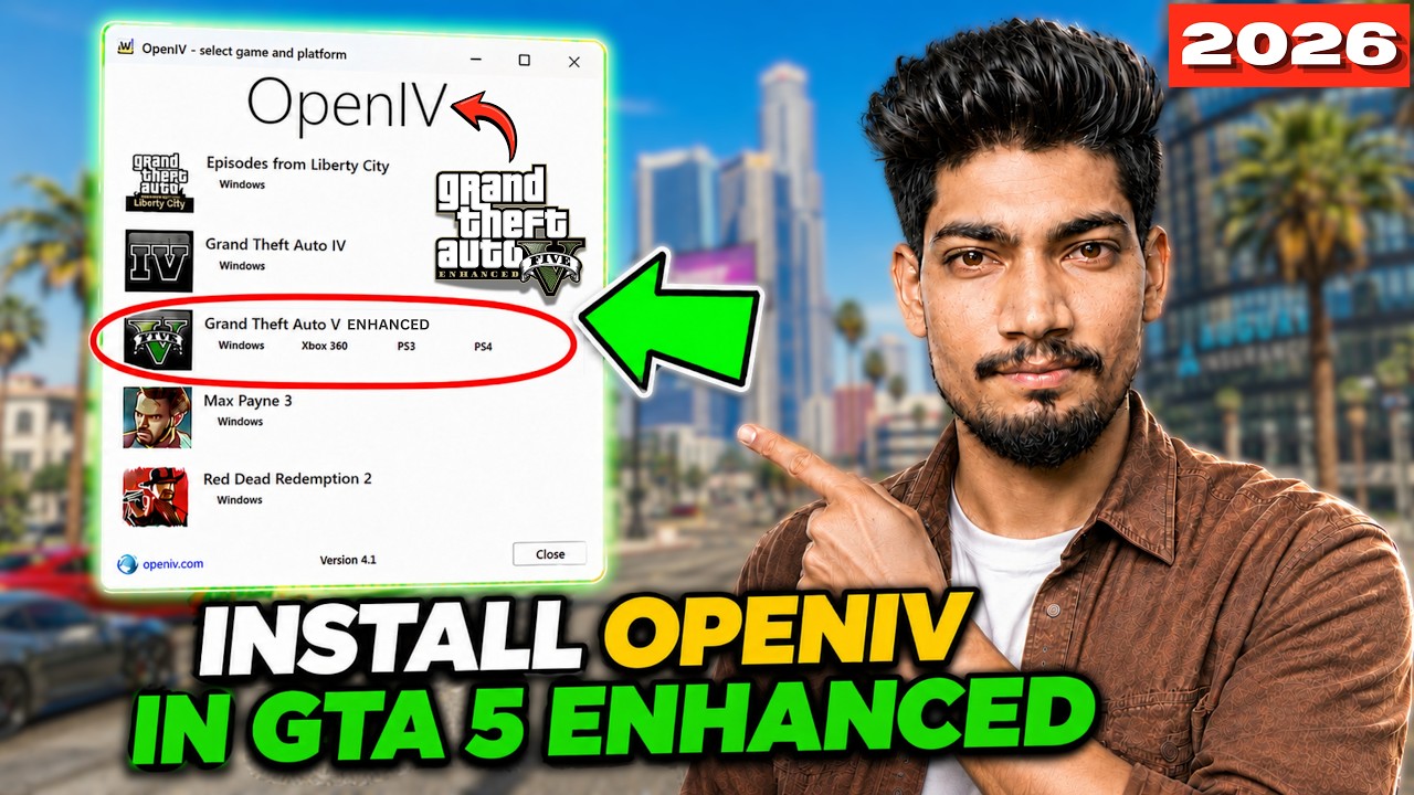 How to Install OpenIV in GTA 5 Enhanced Edition | Step by Step Guide ...