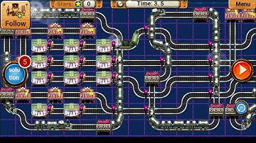 Train Track Maze Game - Train Game - Android Gameplay #1344