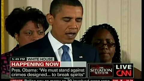 President Obama's Remarks at WH Hate Crimes Act Reception