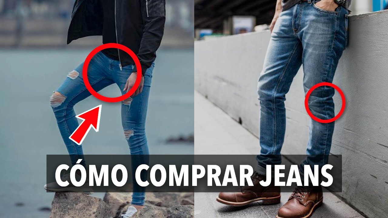 3 cosas que DEBES SABER antes de COMPRAR JEANS - YouTube