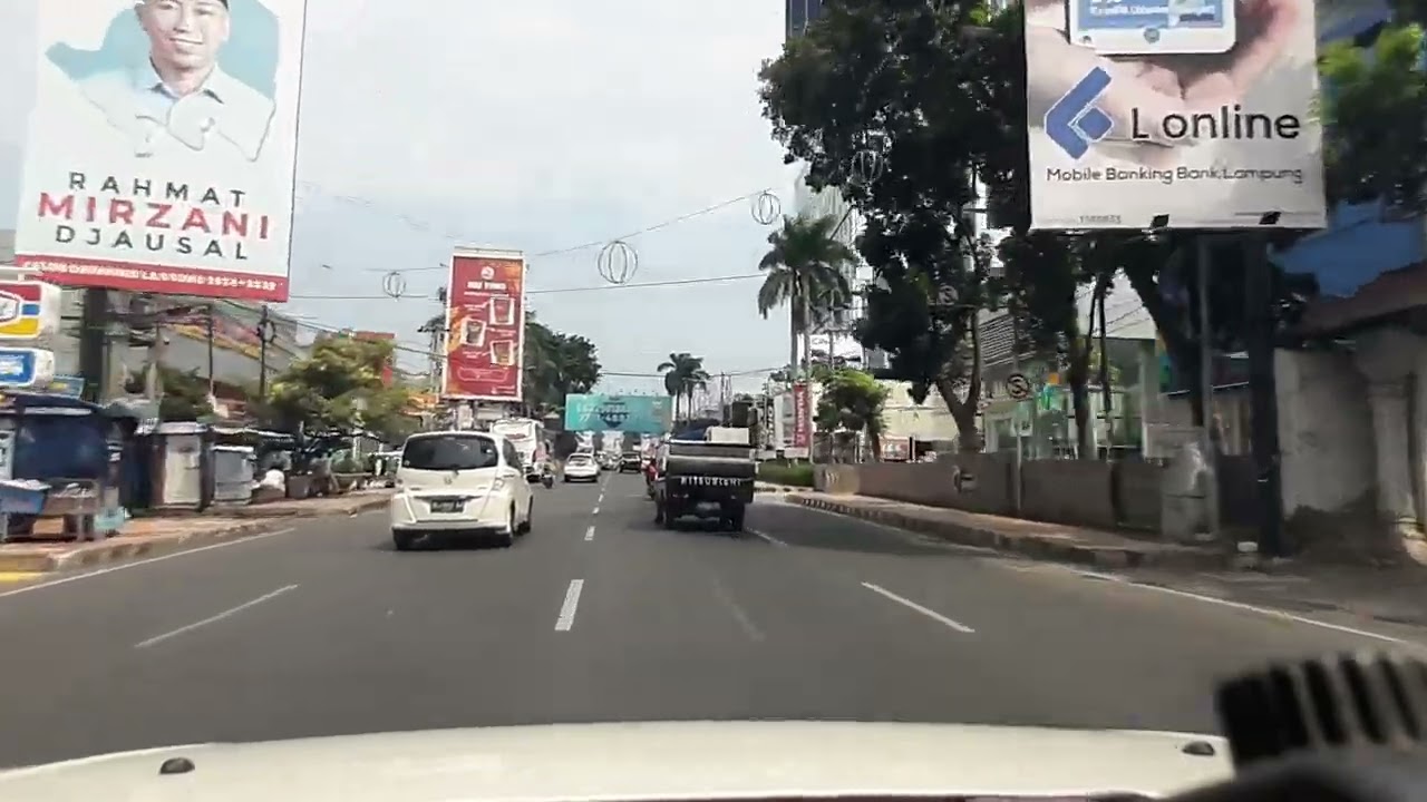 keliling kota Bandar Lampung, Tanjung karang - garuntang - Teluk Betung - Tanjung Karang