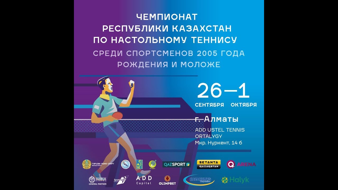 Чемпионат Республики Казахстан среди спортсменов 2005 года рождения и моложе, День 3