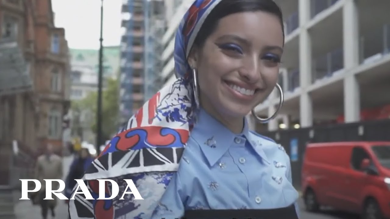 48 hours at #PradaModeLondon with Noor Tagouri