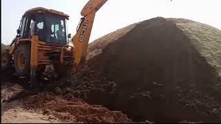 How to operate JCB 3do || JCB 3DX digging the ground