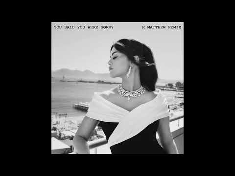 Selena Gomez Benny Blanco You Said You Were Sorry R Matthew Remix