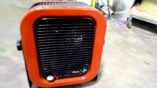The Hot One 220 volt garage and shop heater - YouTube