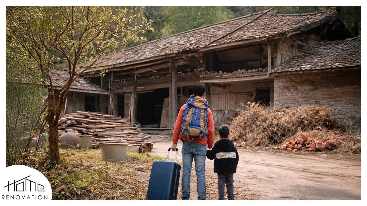 Сразу после развода отец-одиночка и его сын покинули город и отремонтировали заброшенный дом.
