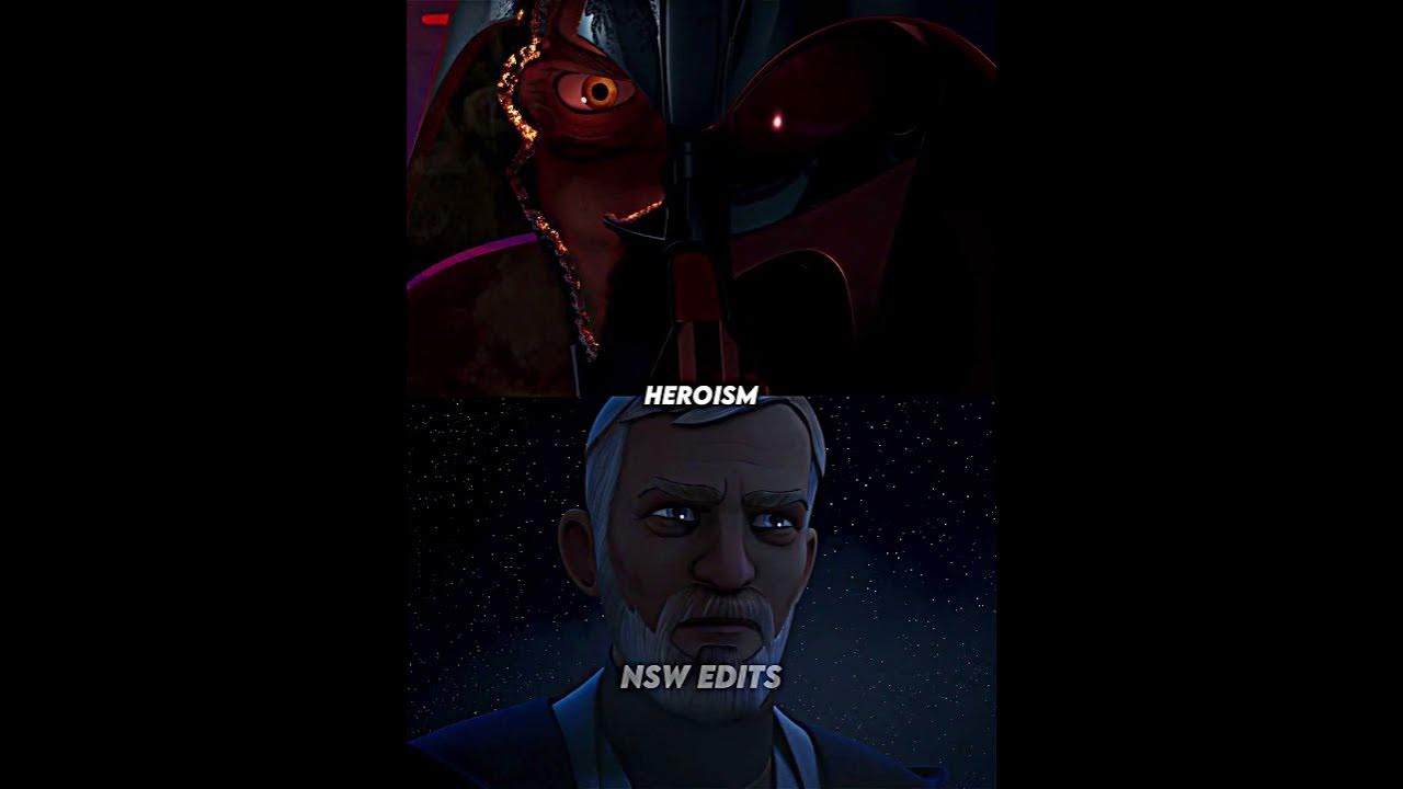 Darth Vader VS Obi-Wan Kenobi(In terms of Writing)