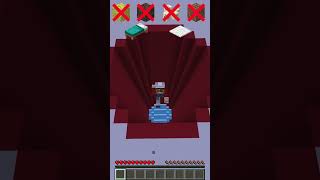 Minecraft Fall Damage Test 👀 #shorts #minecraft #falldamage #block