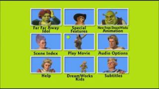 Shrek 2 (2004) - DVD Menu