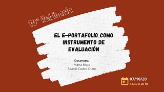 10. El E-Portafolio como instrumento de Evaluación