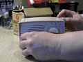 Monarch hifi mini 5 tube am radio with original box