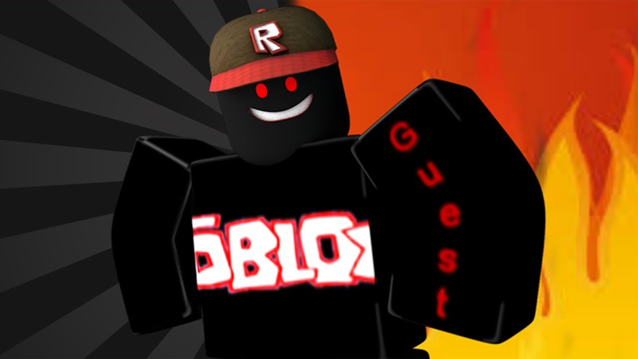 I'M BEING FOLLOWED BY GUEST 666 IN ROBLOX (Scary) 