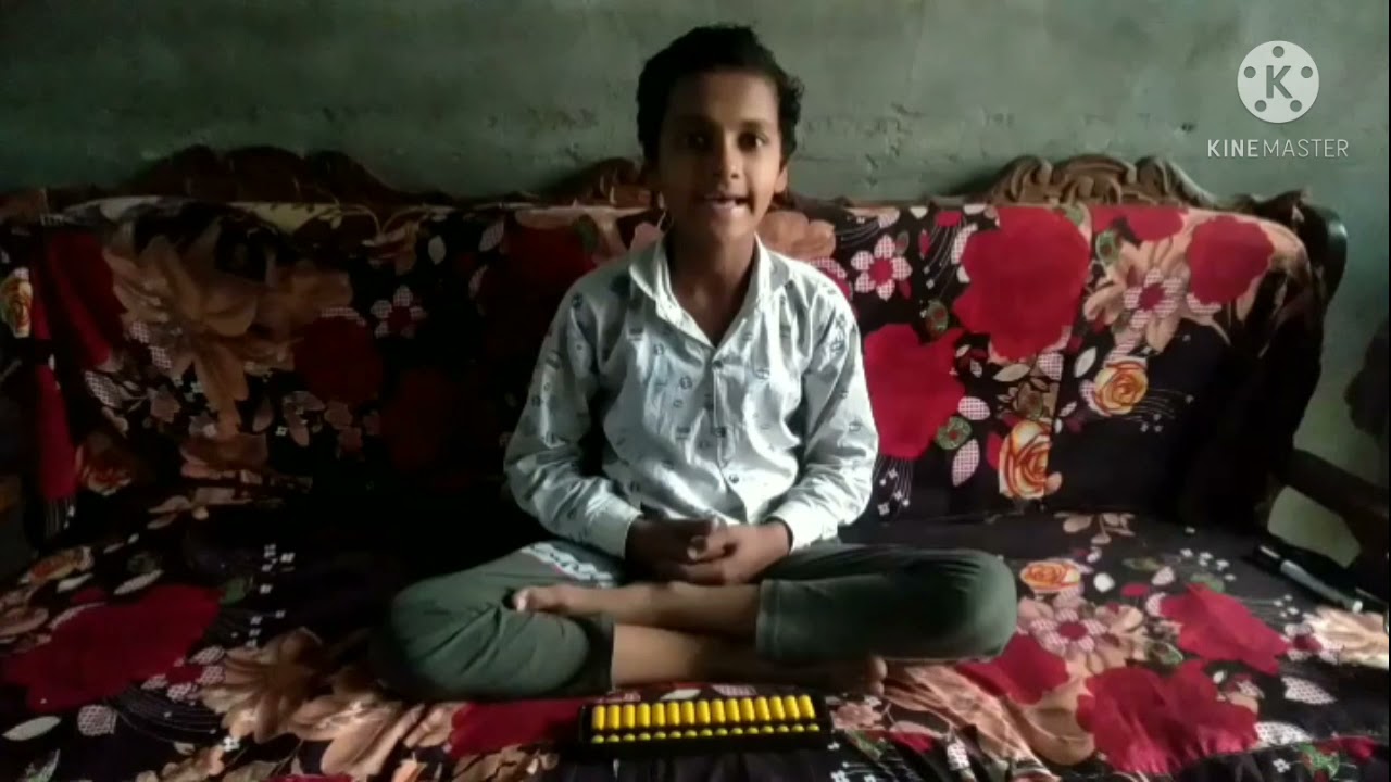 Counting on abacus 41 to 60