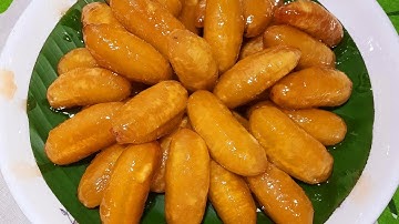 Chuối sáp sên đường | Chuối sáp ngào /rim đường |336|