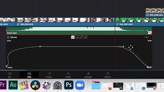 DaVinci Resolve for Beginners - How to Fade In Audio and Fade Out Audio Using Keyframes screenshot 5